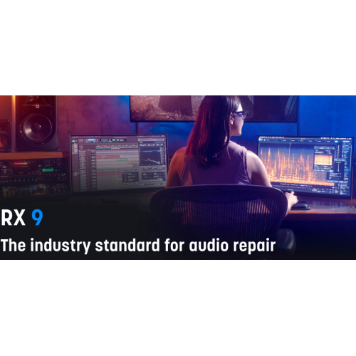 Izotope  RX 9 The industry standard for audio repair - Mac, Win & Mac M1