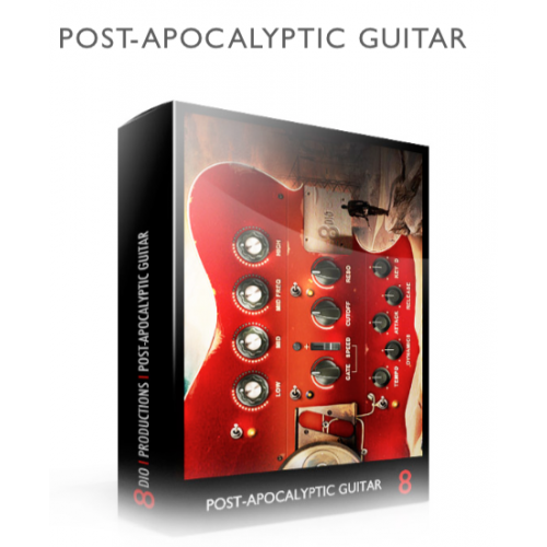 8Dio Post apocalyptic guitar KONTAKT LIBRARIES ALL FULLY AUTHORISED