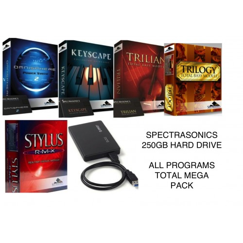 Download - SPECTRASONICS V2.8 Mega Pack - Omnisphere, Keyscape, Trilian, Trilogy, Stylus RMX & more - PlugIn Instrument MAC / WIN